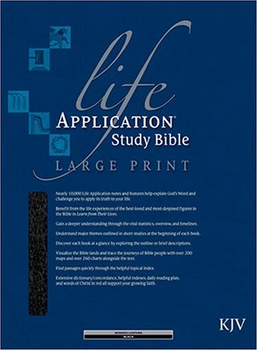 Life Application Study Bible KJV, Large Print under The Books Store