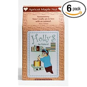Holly's Au Natural Oatmeal, Apricot Maple Nut, 16-Ounce Boxes (Pack of 6)
