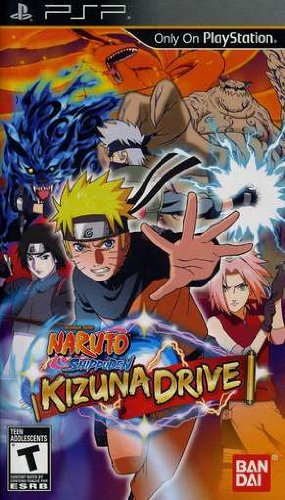 New Namco Bandai Games Amer Dvg Naruto Kizuna Drive Video Game Action Adventure Psp Simultaneous