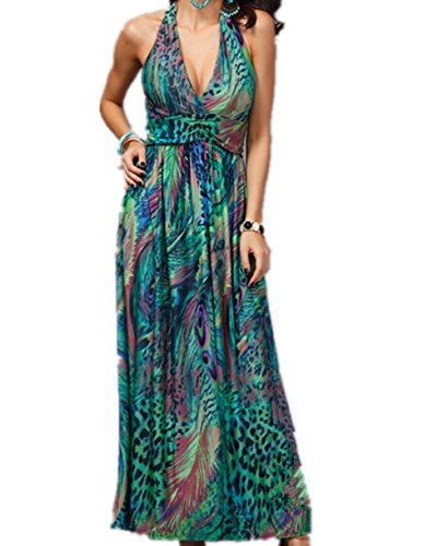 Price tracking for: R REIFENG Women Summer Boho Halter V-neck Long Beach Dresses - Price History 
