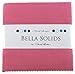 Bella Solids 30s Pink Moda Charm Pack By Moda Fabrics; 42-5