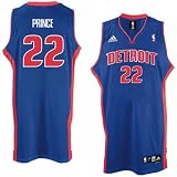 Tayshaun Prince Jersey: adidas Blue Swingman #22 Detroit Pistons Jersey