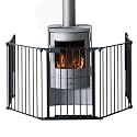 Premium Hearth Gate Black