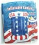 Patriotic USA Red White & Blue Inflatable Cooler