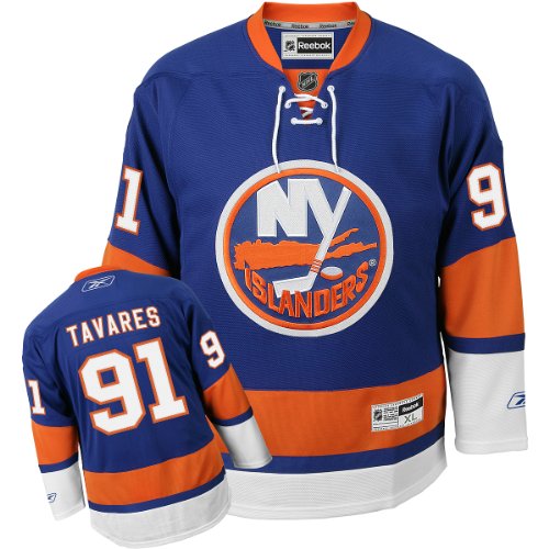 Reebok New York Islanders John Tavares Premier Home Jersey Large