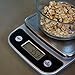 Domestic Corner - Digital Kitchen Scale and Food Scale with Tare Function - Silver