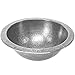 Houzer HW-AUG2RF Hammerwerks Series August Undermount Copper Lavatory Sink, Pewter