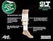 Special - Buy 2 Get 10% / Buy 4 Get 20% ★ Calf Compression Sleeves for Shin Splints, Leg Pain & Support by AprilTex ★ Increases Blood Circulation to Reduce Leg Cramps & Muscle Aches ★ Ultimate Comfort & Breathability ★ plus Free 100 Exercise Tips E-Book ♥ 1 Pair