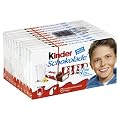 Kinder Schokolade 10 Tafeln, 1er Pack (1 x 1 kg Packung)