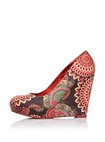 Desigual Zapatos Cuña (Multicolor)