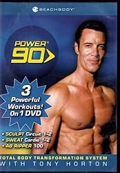 Beachbody Power 90 - 2 DVD Set with Tony Horton (The 90 Day In-Home Boot Camp for Total Body Transformation)