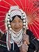 Thailand, Chiang Mai, Chiang Mai Flower Festival, Akha Hilltribe Woman Photographic Poster Print by Steve Vidler, 18x24