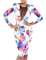 Sexy Long Sleeves Polyester/Knit Mesh Sheer Jumper 