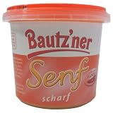 Bautz'ner Senf scharf (Becher) 200ml