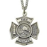 Firemen pendant necklace gift