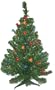 2' Pre-Lit Double Petal Reflector Multi Light Artificial Christmas Tree #175951