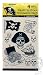 Gold Tooth Pirate Party Tattoo Sheets