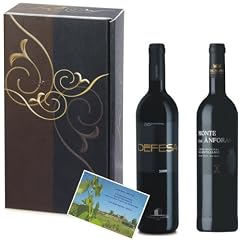 Weinset zum Kennenlernen, sehr hochwertige, grandiose portugiesiche Rotweine in 2er Pr�sentbox Elegance in Leinenstruktur