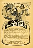 1904 Ad Horlick's Food Co. Malted Milk Beverage Drink - Original Print Ad