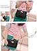 Fanala Cute Women Girls Purse Bow Wallet Bag PU Leather Clutch Bag