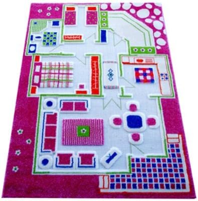 Luca and Company IVI Carpets, Playhouse Pink by Luca and Company