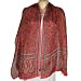Echarpes Femmes Mode Décontracté Accessoires Soie peinte 55 x 182 Cm