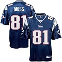 Randy Moss Jersey: Reebok Navy Replica #81 New England Patriots Jersey