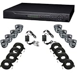 COMPLETE 8 CHANNEL ELITE MINI HD DVR SECURITY CAMERA SURVEILLANCE SYSTEM