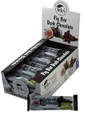 Oskri Fig Bar with Dark Chocolate, 1.9-Ounce (Pack of 20)