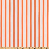 IMAGE OF 54'' Wide Forever Stripe Orange Fabric By The Yard