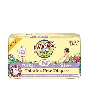 Earth's Best TenderCare Chlorine Free Diapers