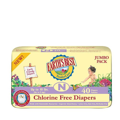 Earth's Best TenderCare Chlorine Free Diapers