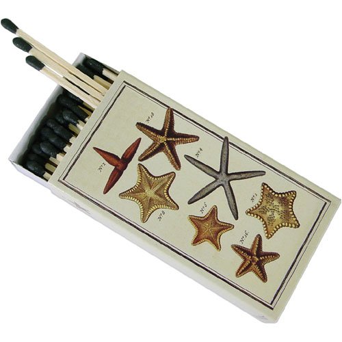 Tide Pool Starfish Designs Medium Matches, Pack of 3 on Deals