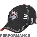 adidas New Jersey Nets Black Official Draft Day Performance Stretch Fit Hat