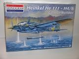 German WW II Heinkel He 111-H4/6 Bomber---Plastic Model Kit