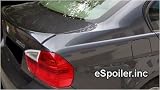 06-08 BMW 3-Series Sedan Painted OEM Factory Style Spoiler - (Color Code: 354 - Titanium Silver Met)