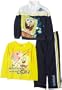 Sponge Bob  Boys 4-7 3 Piece Pant Set