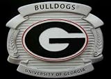 University of Georgia Bulldogs Large Size Belt Buckle