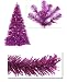8' Pre-Lit Fuschia Artificial Sparkling Christmas Tree - Pink Lights