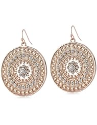 Jessica Simpson Around the Way Disc Earrings