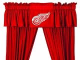 Best Quality Detroit Red Wings Valance Bright Red By Pem America
