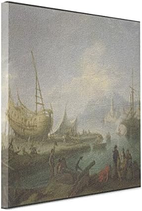 DiDiy Coastal Landscape Canvas Print