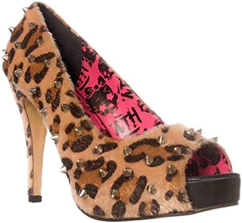 Abbey Dawn by Avril Lavigne Wth Leopard Heels - Leopard, 6 M US / 37 EU