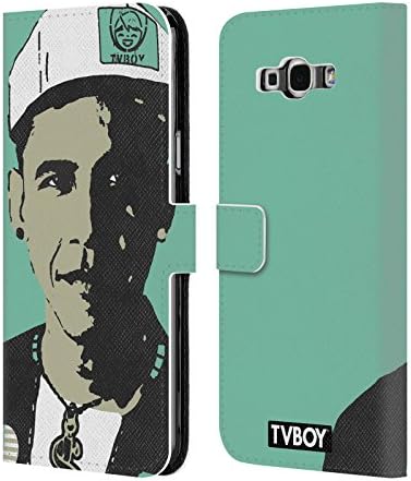 Official TVBOY Barack Rapper Urban Celebrities Series 2 Leather Book Wallet Case Cover For Samsung Galaxy A8
