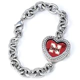 Nebraska Cornhuskers NCAA Ladies Heart Series Watch