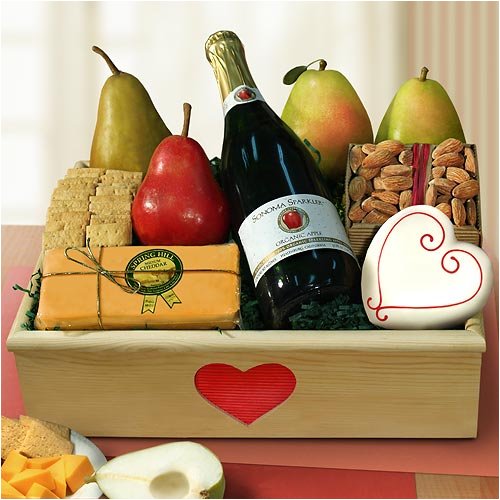 Toast to Love Sparkling Cider Crate by GotFruit.com