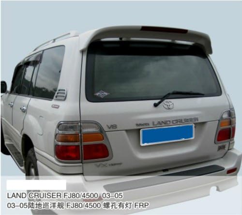 Firstouch 03LCFJ80-WY Toyota LandCruiser FJ80 4500 Unpainted ABS Rear Spoiler w/LED brake light