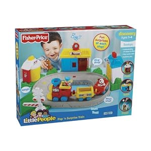 Fisher-Price World of Little People Pop and Surprise Train Fisher-Price World of Little People Pop and Surprise Train