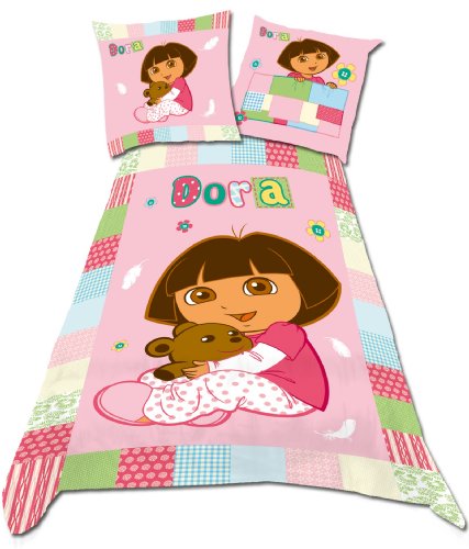 Belltex 446-DORA-DBO22 Bettw&auml;sche Dora Pajama 140 x 200 + 65 x 65 cm