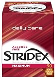 Stri-Dex Medicated Pads, Maximum Strength, 90-Count Containers, (Pack of 3)